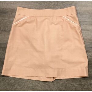 Peter Millar Womens Golf Skort Orange Size 4